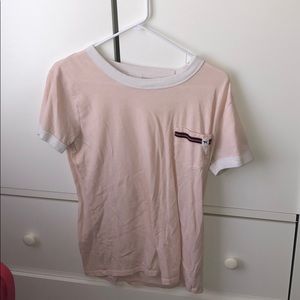 A pink t-shirt